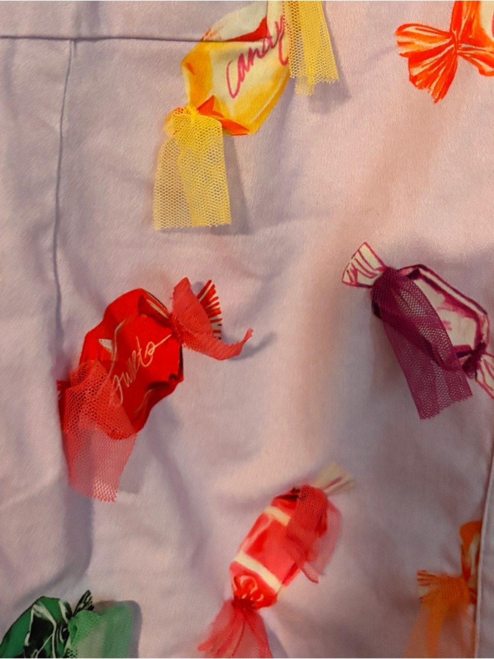 Maeve Anthropologie Printed Buttondown Mini Dress NWT Size 2 Pink “3D Candy” - Picture 14 of 15